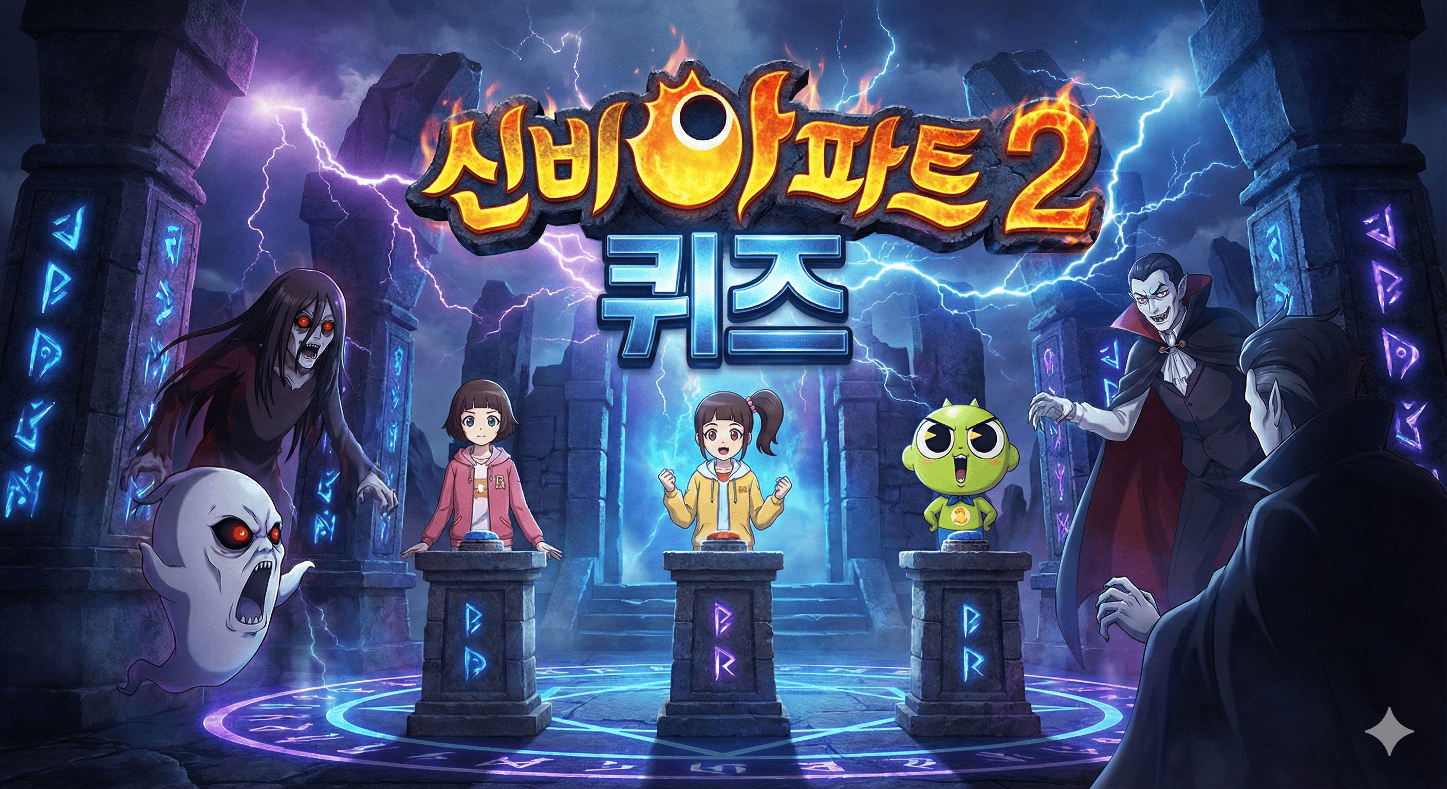 신비아파트 2 맞추기 - 신비아파트 고스트볼 더블X & 고스트볼Z 퀴즈!